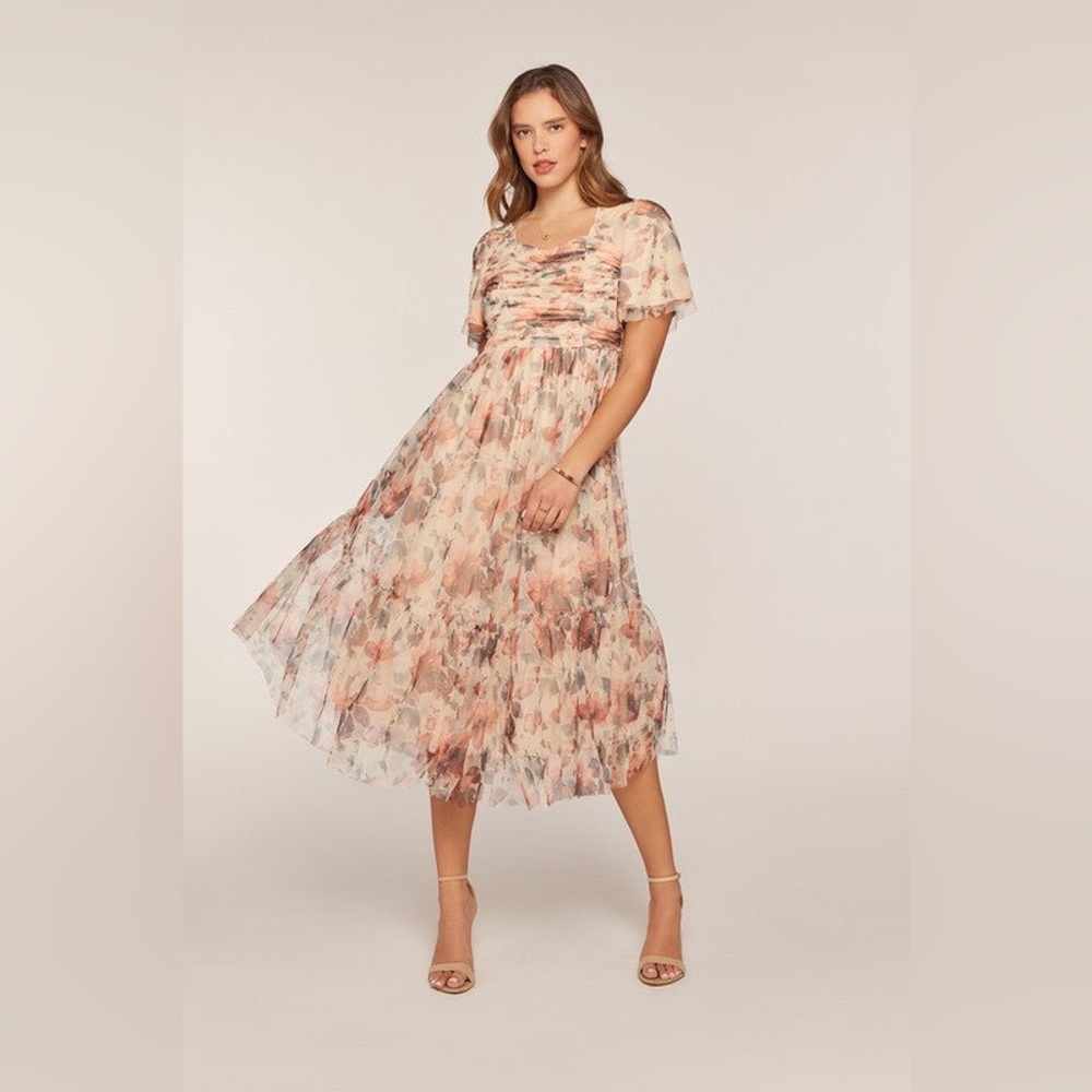 Celadon | NWT Sweetheart Fairy Floral Cottagecore Boho Whimsical Dress, Large
